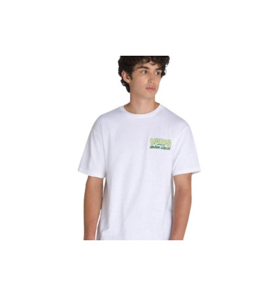 Camiseta manga corta Vans VANS SHOP FRONT SS en blanco
