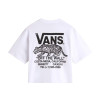 Camiseta de manga corta Vans SNEAKY VN000M3YWHT en blanco