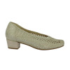 Zapatos de tacón Doctor Cutillas 81254 en platino para mujer