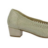 Zapatos de tacón Doctor Cutillas 81254 en platino para mujer