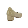 Zapatos de tacón bajo Doctor Cutillas 81247 en platino