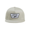 Gorra de béisbol  Vans con parche completo en gris