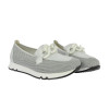 Mocasines Doctor Cutillas 82561 en plata para mujer