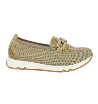 Mocasines Doctor Cutillas 82555 en camel para mujer