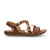 Sandalias planas ARMONY 10129 DERAWAN 02 en leopardo