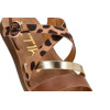 Sandalias planas ARMONY 10129 DERAWAN 02 en leopardo
