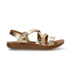 Sandalias planas ARMONY 10129 DERAWAN 02 en oro