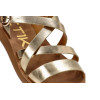 Sandalias planas ARMONY 10129 DERAWAN 02 en oro