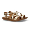 Sandalias planas ARMONY 10129 DERAWAN 02 en oro