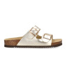 Sandalias bio Etika 10015 Arenal en oro para mujer
