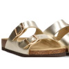 Sandalias bio Etika 10015 Arenal en oro para mujer