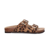 Sandalias bio Etika 10015 Arenal en leopardo para mujer