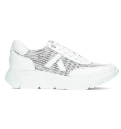 Zapatillas deportivas Callaghan 62400 Algoritmo en blanco para mujer