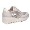 Zapatos deportivos Callaghan 32121 Amal en platino para mujer