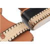 Sandalias con cuña Popa Arambol Galeria en negro para mujer