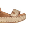Sandalias con cuña Popa Arambol Galeria en cuero para mujer