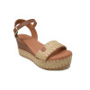 Sandalias con cuña Popa Arambol Galeria en cuero para mujer