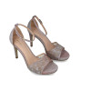 Sandalias de tacón alto Menbur AUXO 23166 en rosa para mujer