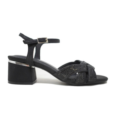 Sandalias de Fiesta Menbur 26144  para mujer en negro