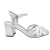Sandalias de Fiesta Menbur 26142 para Mujer en plata