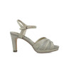Sandalias Menbur 25683 en oro para mujer
