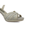 Sandalias Menbur 25683 en oro para mujer