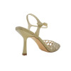 Zapatos de tacón destalonado Menbur 26184 en oro