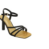 Sandalias de tacón alto Menbur 26230 en negro para mujer