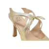 Sandalias de fiesta Joni 28121 en oro para mujer