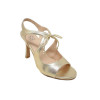 Sandalias de fiesta Joni 28121 en oro para mujer