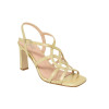 Sandalias de fiesta Joni 8094 para mujer en color dorado