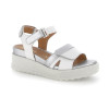 Sandalias con cuña Stonefly PARKY 26 en blanco para mujer