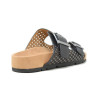 Sandalias planas Stonefly SIBIL W4 en negro para mujer