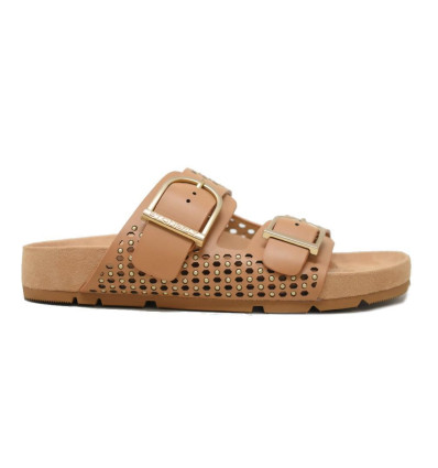 Sandalias planas Stonefly SIBIL W4 en tabaco para mujer