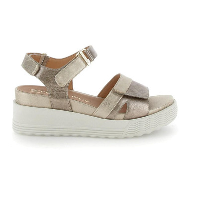 Sandalias Stonefly PARKY 26 en oro para mujer