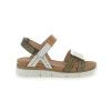 Sandalias planas Stonefly Elody 24 en verde para mujer