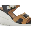 Sandalias con cuña Stonefly Ely 19 en blanco para mujer