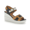 Sandalias con cuña Stonefly Ely 19 en blanco para mujer