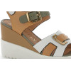 Sandalias con cuña Stonefly Ely 19 en blanco para mujer