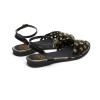 Bailarinas con tachuelas Porronet Rita 7091 en negro para mujer