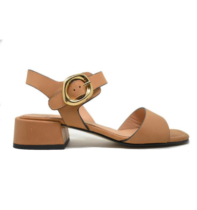 Sandalias de tacón Stonefly KARA 4 CALF en tabaco para mujer