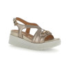 Sandalias con plataforma Stonefly PARKY 31 en oro para mujer