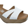 Sandalias con tacón Oh! My Sandals Pamela 5625 en blanco para mujer