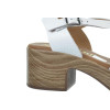 Sandalias con tacón Oh! My Sandals Pamela 5625 en blanco para mujer