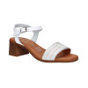 Sandalias de tacón Oh! my Sandals 5612 en blanco para mujer