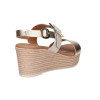Sandalias con cuña Oh! my Sandals 5723 en hielo para mujer