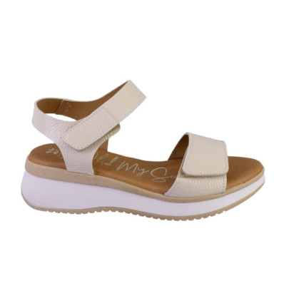 Sandalias Oh! My Sandals Selene 5660 en hielo para mujer