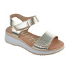Sandalias Oh! My Sandals Selene 5660 en champán para mujer