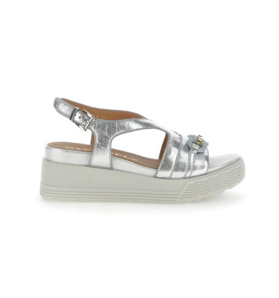 Sandalias con plataforma Stonefly PARKY 31 en plata para mujer