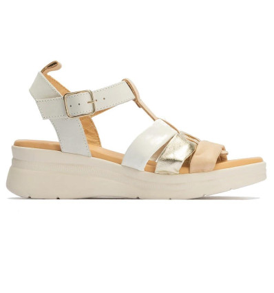 Sandalias pitillos 10614 en blanco para mujer